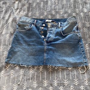Denim skirt